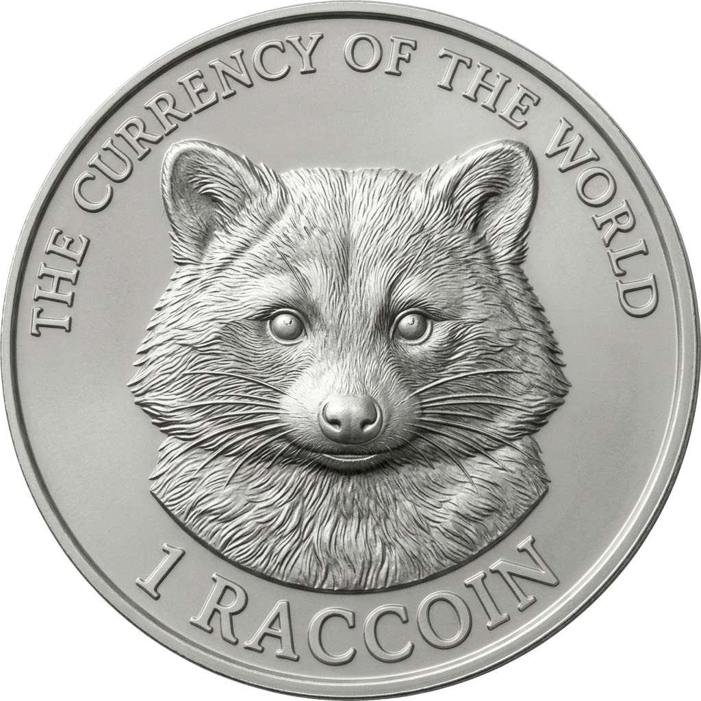 Raccoin, face side